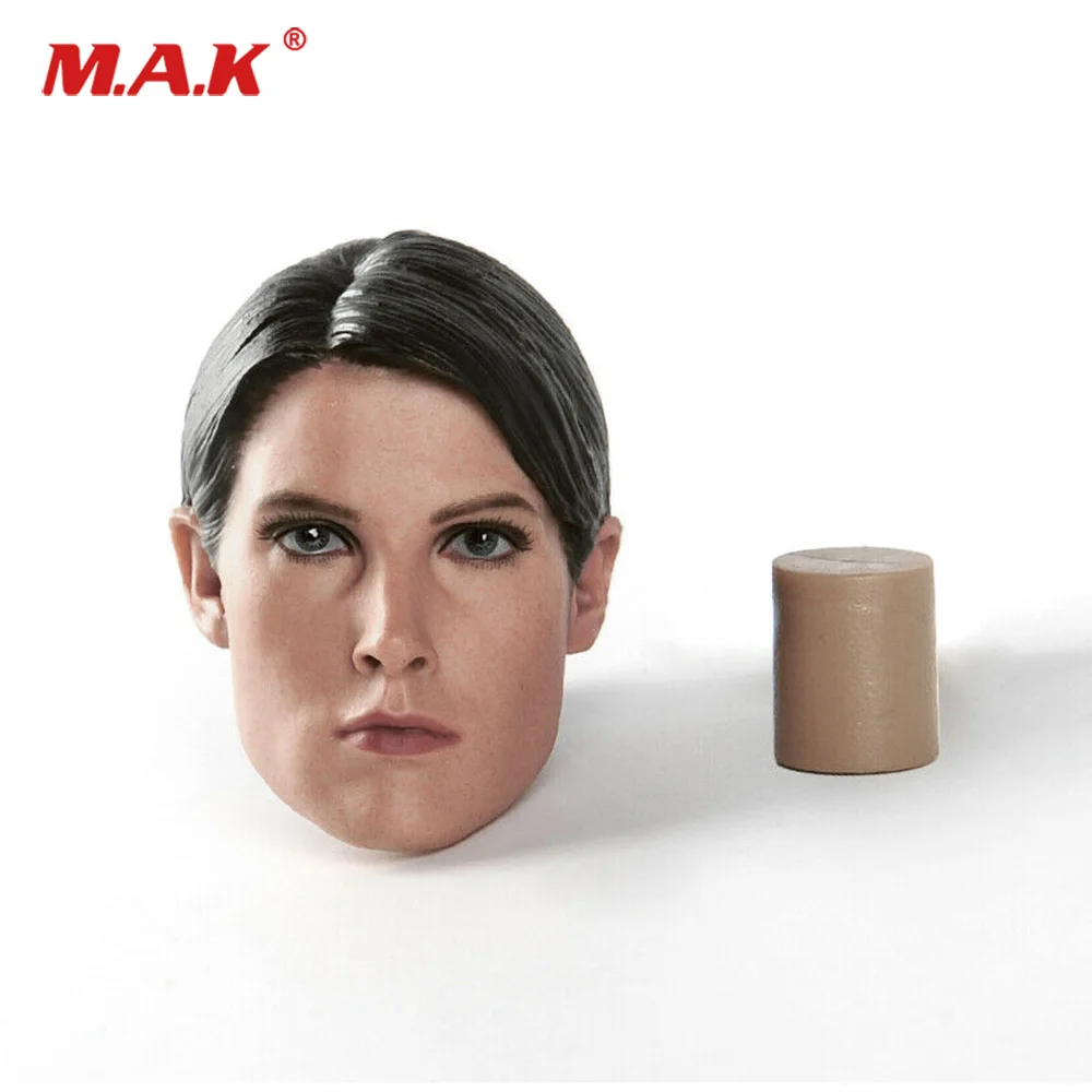 

In Stock 1/6 Scale Female Figure Accessory SHIELD Agent Head Carved Sculpt Model The Avengers Model for 12" Figure Body