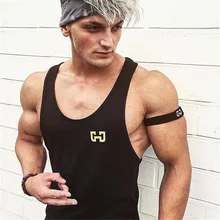 Стиль, мужской жилет для фитнеса, хлопок, впитывает пот, дышащий, для фитнеса, спорта, бега, спорта, поколение жира