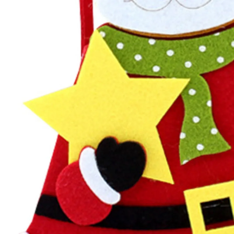 Christmas Candy Bag Non-woven Santa Claus Bag Candy Bag Holiday Decoration Santa Claus Bag