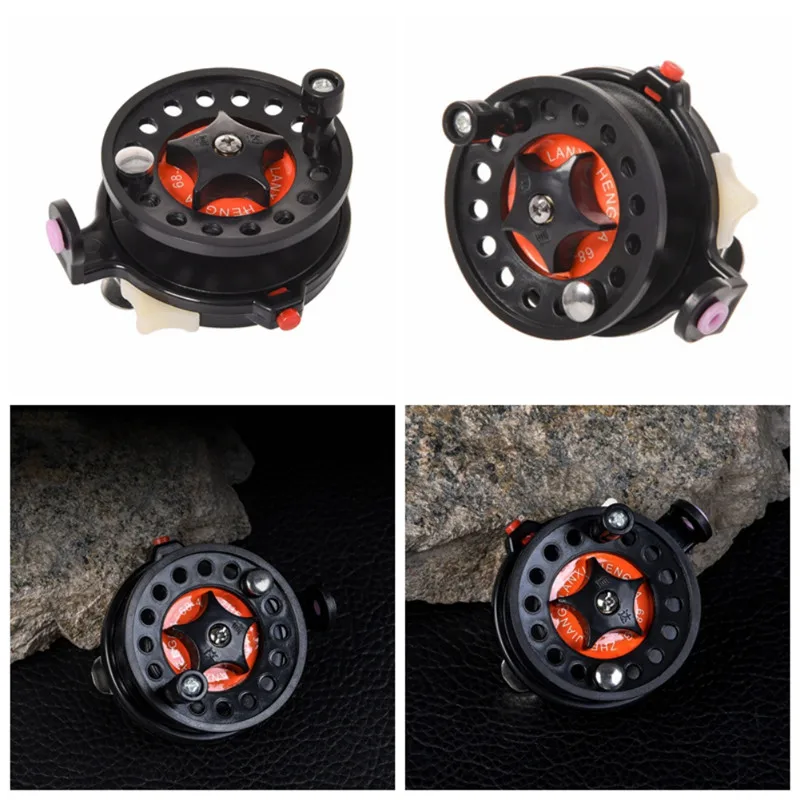 

High Quality Ball Bearings Personal Reels Mini Fishing Reel For Carp Fishing Tackle Ice Fishing Reels Wheel
