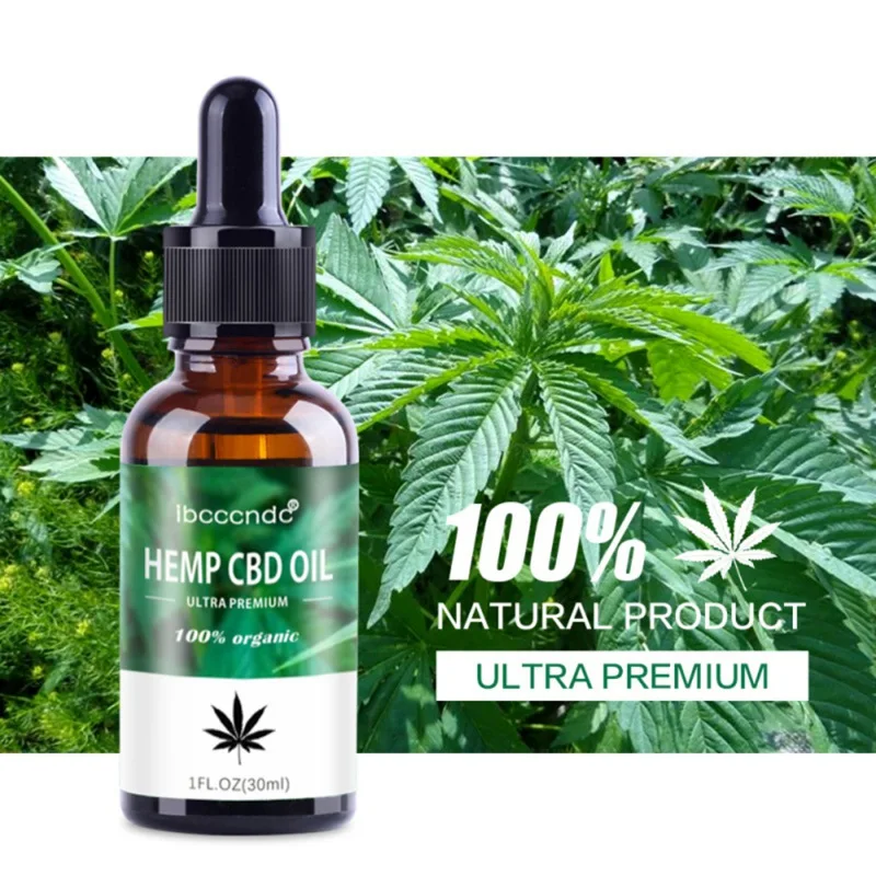 Improve Sleeping Stress Relief Massage Oil Essential Oils Natural Hemp Oil Soothes Pressure Pain Oil Scraping 3