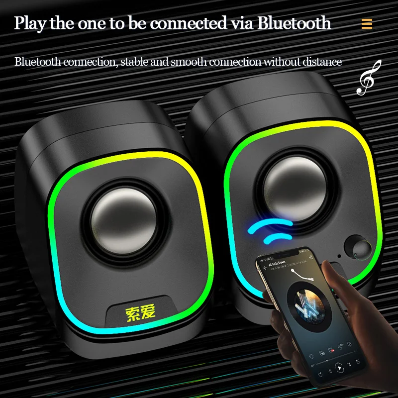 belangrijk Handschrift exegese Usb Computer Speaker Voor Laptop Pc Telefoons Subwoofer Draadloze  Muziekspeler Audio Speakers Diepe Bass Speaker Bluetooth Speaker -  AliExpress