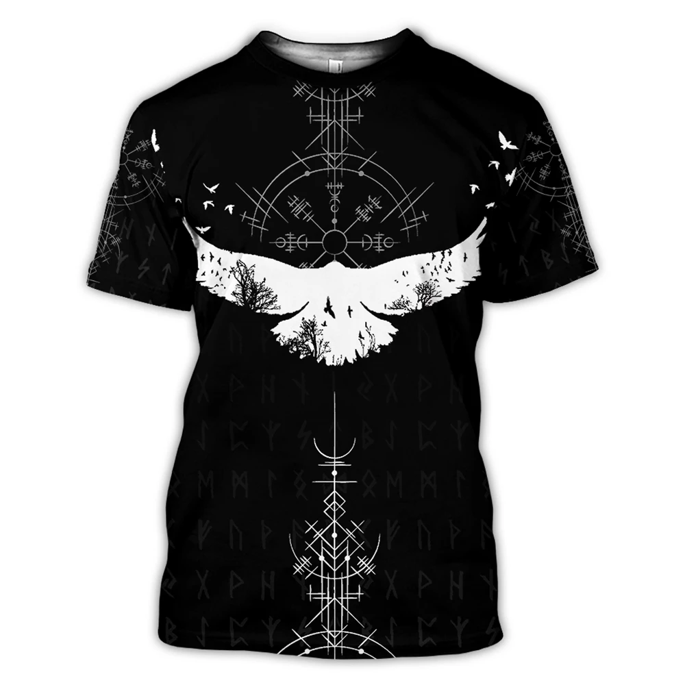 viking-raven-3d-all-over-printed-clothes-da529-t-shirt