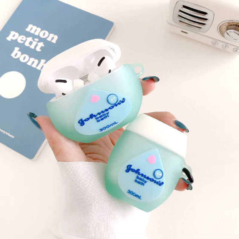 Чехол для наушников с Bluetooth Airpods 1 2 3 милый силиконовый чехол Pro аксессуары