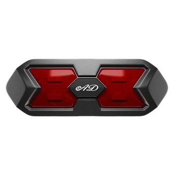 

Universal Motorcycle Helmet Taillight Helmet Sticker Motorcross Motorcycle Helmet Night Light Strip Safety Signal Warning Light