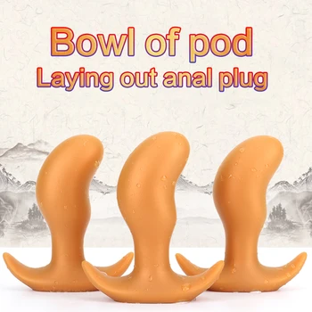 Huge Gay Anal Toy Silicone Large Anal Plug Butt Plug Prostate Massage Vaginal Anus Stimulation Dilator Sex Toys For Men Women 2