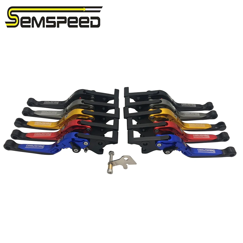 SEMSPEED ЧПУ XMAX300 250 с отверстиями для парковочных Функция тормозные рычаги для XMAX 300 X-MAX 250 XMAX250 рычаг