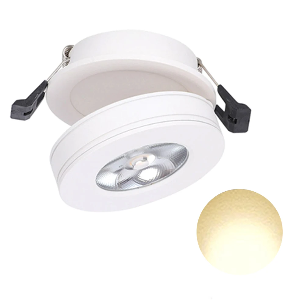 

Recessed Bathroom Integrated Ultra Thin Adjustable Energy Saving Led Light Foldable Durable Hallway Office Spotlights Ceiling