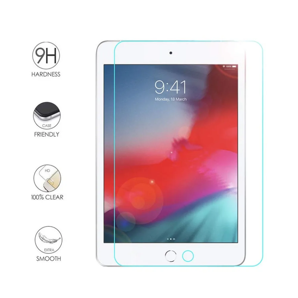 Tempered Glass Screen Film Protector For Ipad Air 10.5 Inch/Mini5 7.9 Inch 2019 