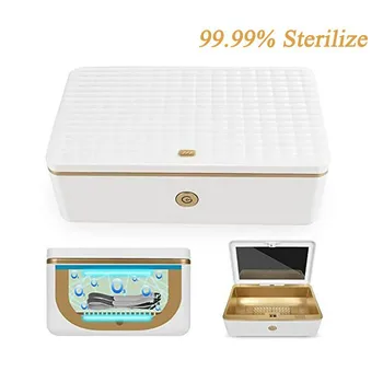 

UV Sterilizer Box with Ozone LED UV Light Disinfection Cleaning Device with Germicidal light for Watch Phone Mask Sanitizer