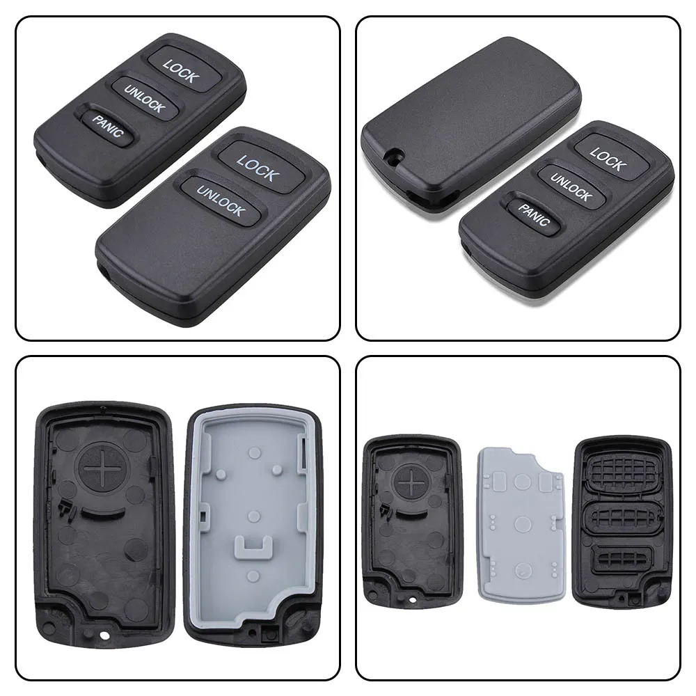For Mitsubishi Pajero V73 car key original remote control replacement housing with key