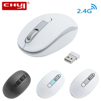 

CHYI Wireless Mini Usb Computer Mouse Optical 3d Arc PC Mause 2.4Ghz Portable Small Office Gaming Mice For Apple Macbook Laptop