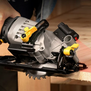 

Electricity Circular Saw Trimmer Machine Router Circle Milling tool EU plug with Laser Blade For Cutting Wood PVC Tube Tile 600W