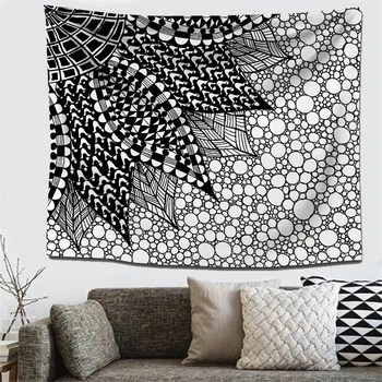 

3D Tapestry Decompression Geometric Picture Hippie Mandala Tapestry Wall Hanging Boho Decor Gobelin Tapestry Wall Carpet Blanket