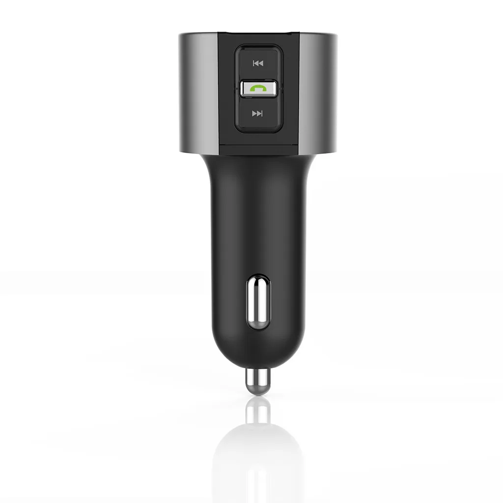1 шт. C26S автомобильный Bluetooth fm-передатчик 5 В/3.4A двойной usb порт зарядное устройство u-диск MP3-плеер передатчик для автомобиля громкой связи