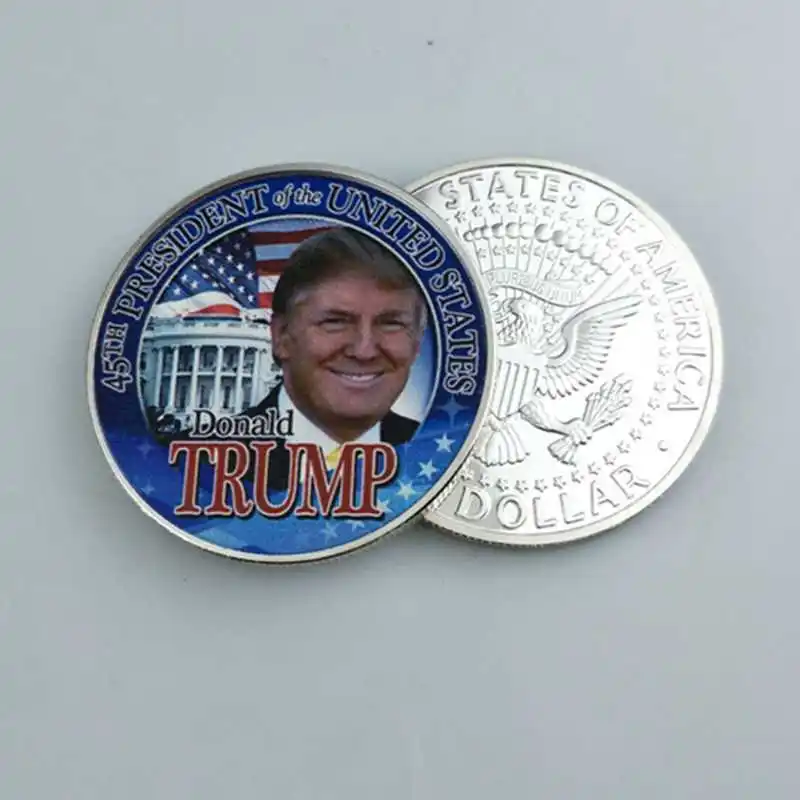 

Donald Trump 45th President US Commemorative Coin Make American Great 2020