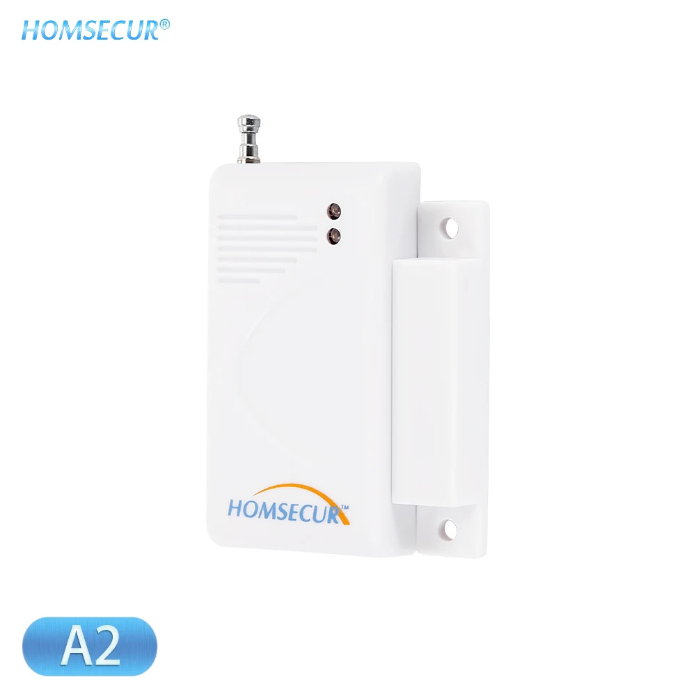 HOMSECUR A2 433 МГц беспроводной датчик двери датчик окна детектор для домашней охранной сигнализации