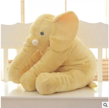 Милая мягкая подушка для ребенка, Подарочная Рождественская кукла, 40 см/60 см, Высота слона, большая плюшевая игрушка, детская подушка для сна - Цвет: B