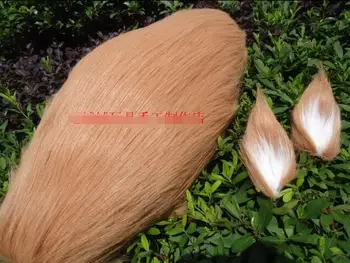 

Anime Cosplay Accessory Brown Fox Ears Tail Cosplay Accessory Stage Performance Accessory