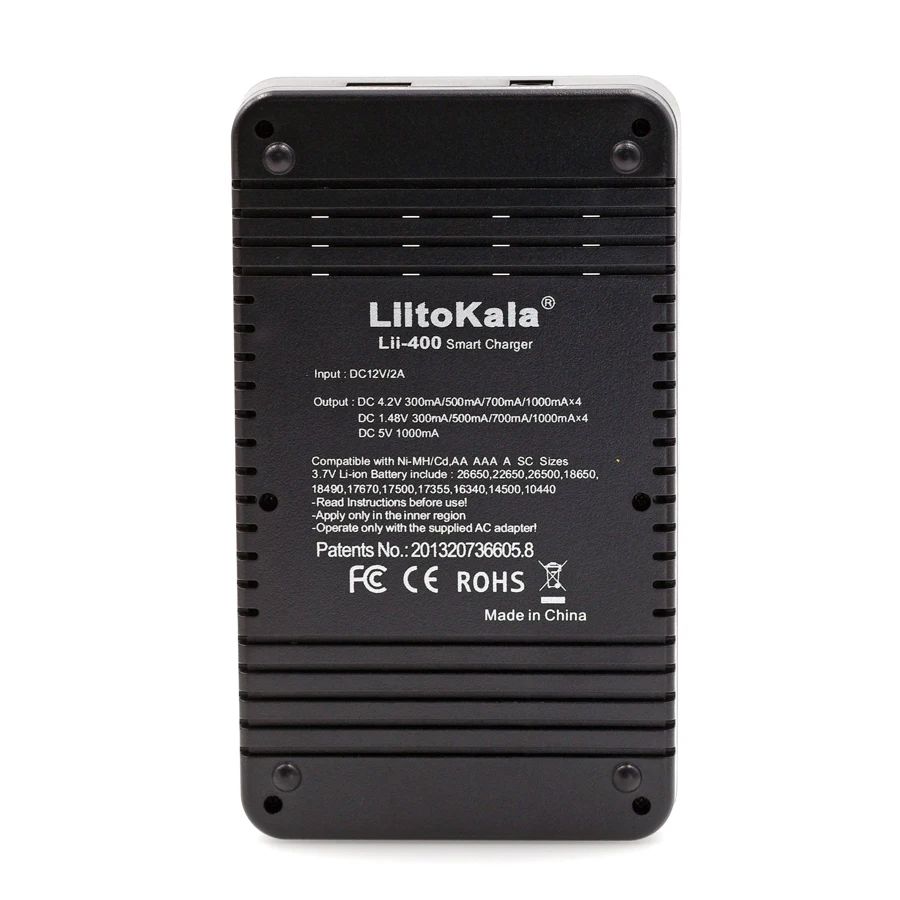Зарядное устройство Liitokala литиевое NiMH AA/AAA 1 2 В с ЖК дисплеем 18650 26650 18500 14500 16340 18350 3 7