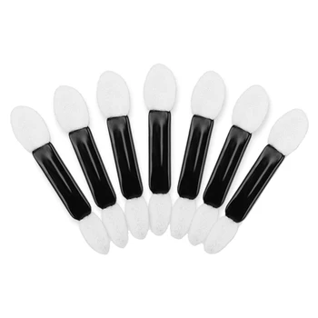 

100pcs Professional Sponge Brush Double-Headed Eyeshadow Brush Blooming Brush Make Up Beauty Tool Accessoreis