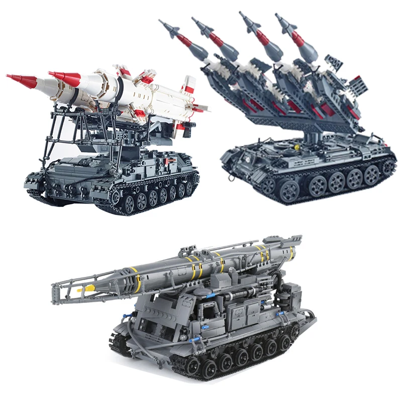 

3663PCS War series assemble missile tank model building blocks compatible legoedly bricks educational toys gifts for children