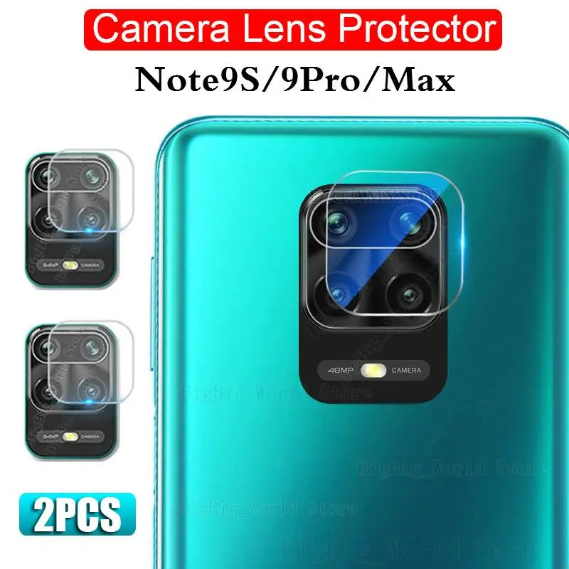 Защитное стекло для объектива Xiaomi 2 шт. защитная пленка камеры 9 Pro Max 7 8 8T 7A 9H Mi 10 Note10