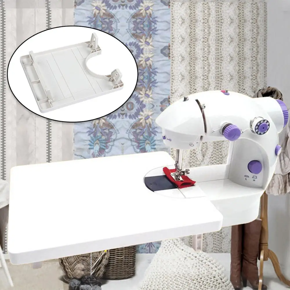 

Portable Small Sewing Machine Board Extension Table Plastic Desk Household Sewing Machine Accessory