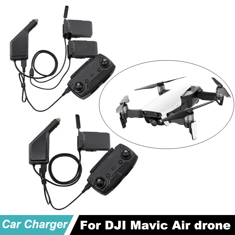 Автомобильное зарядное устройство для интеллектуальной батареи DJI Mavic Air адаптер