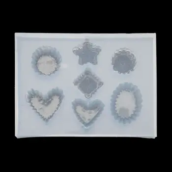 

2020 New Simulated Food All Shapes Mini Cake Cup Silicone Resin Mold Jewelry Making Tools
