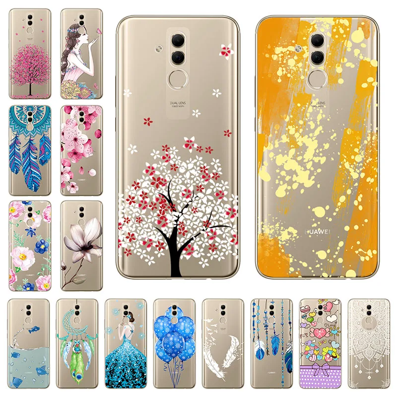 

Fundas 6.3" Huawei Mate 20 Lite Case Silicone Clear TPU Mate20 Lite Soft Back Cover Clear For Huawei Mate 20 Lite Phone Case