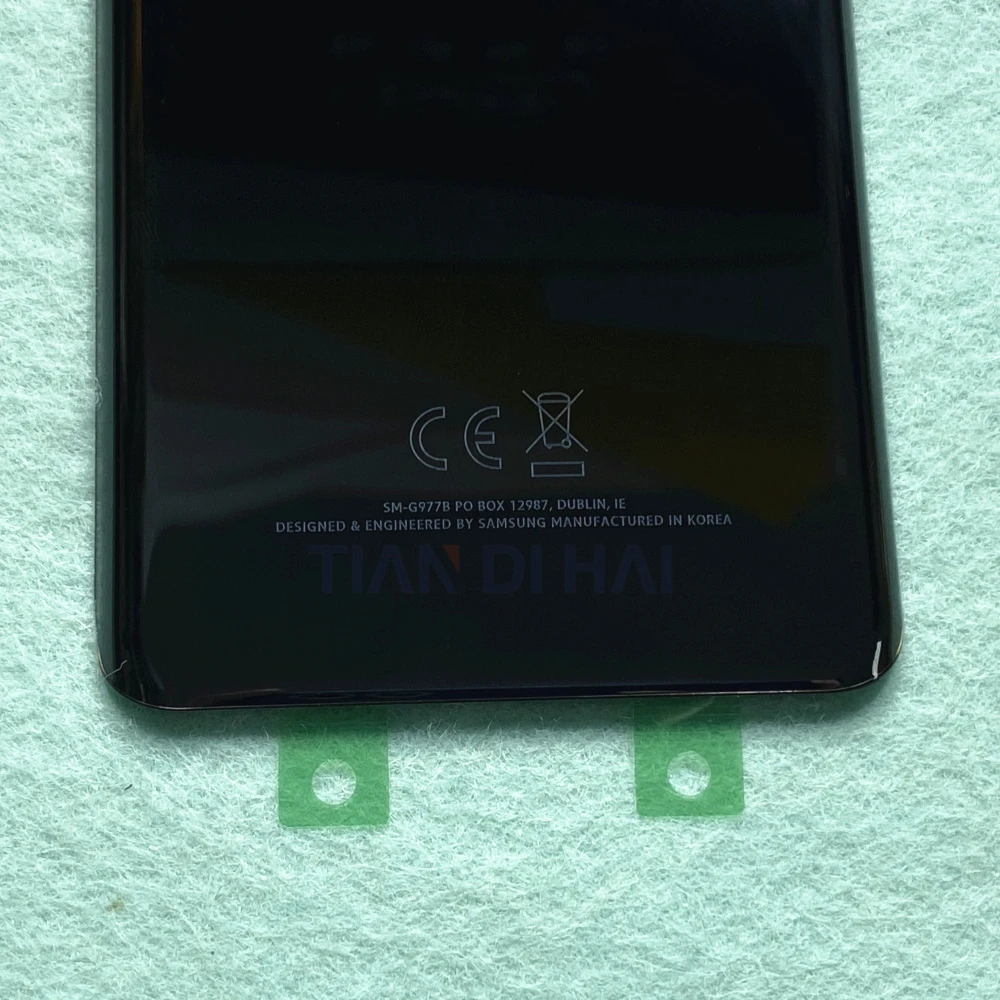 Carcasa De Placa De Cristal Para Samsung Galaxy S10 5g G977 G977f Carcasa Trasera De Plastico Calidad Original Marcos Y Carcasas Para Telefonos Moviles Aliexpress