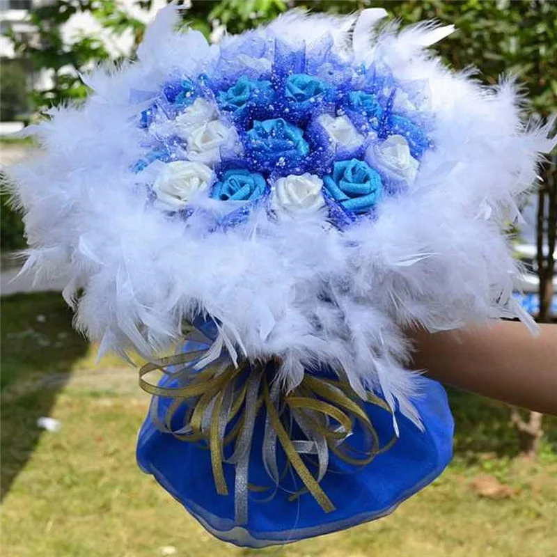 2Meters Super Thicken 80Gram Chandelle White Turkey Feathers Boa Plume Trim Feathers for Crafts Plumas Carnaval feather decor