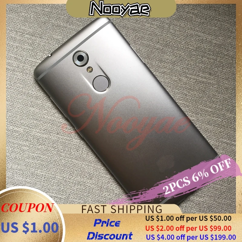 Задняя крышка для zte Axon 7 mini B2017 чехол на батарейку с боковой кнопкой громкости и гибким кабелем для объектива камеры