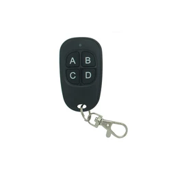 Control remoto inalámbrico RF para puerta de garaje, mando a distancia para puerta eléctrica de 433 MHz, llave de respaldo, mando a distancia, llave de bloqueo antirrobo
