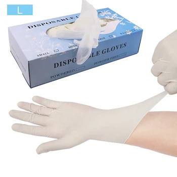

100pcs Disposable Gloves PVC Gloves High Elastic Power Free Gloves For Household Cleaning Hygiene Inspection Chemical Industries