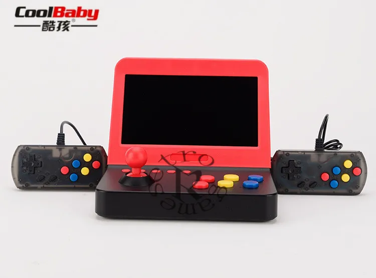 

7 inch Retro Video Game Console Mini Arcade Game Machines Kids with 3000 Classic Home Travel Portable Gaming System Childrens