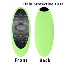 Силиконовый чехол противоударный Прочный держатель пылезащитный рукав защитный Противоскользящий моющийся Мягкий чехол для samsung tv пульт дистанционного управления