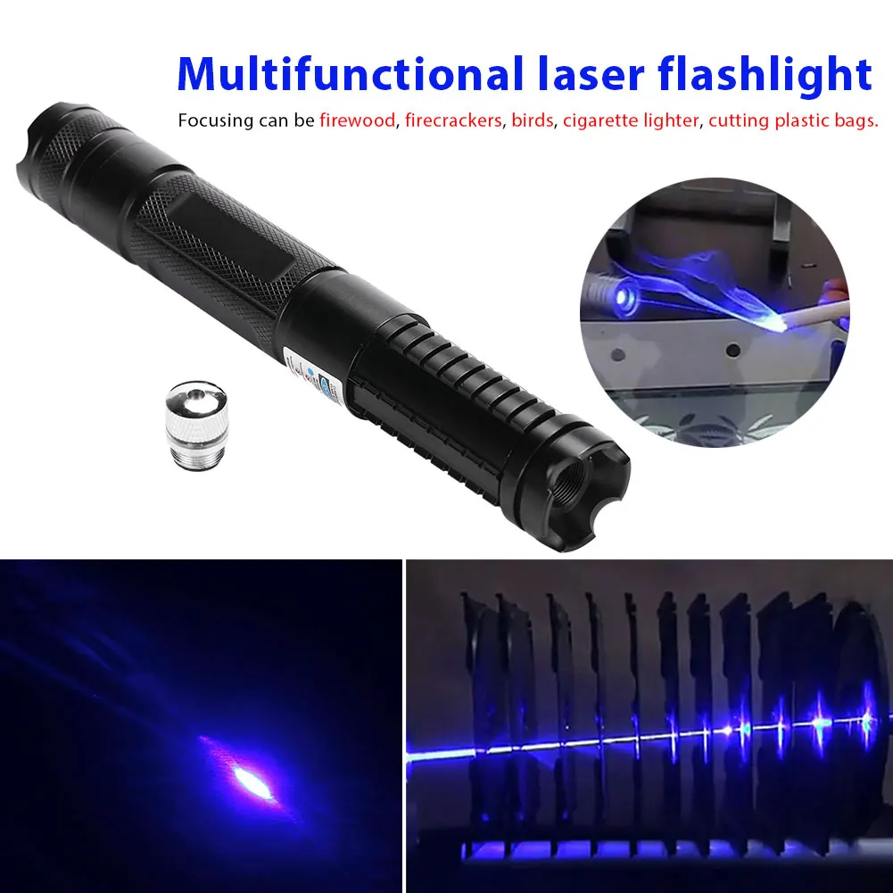 

Laser Pointer Laser Pen Laser Light Military High Powered Pet Toy Portable Powerful Starry Sky 450nm
