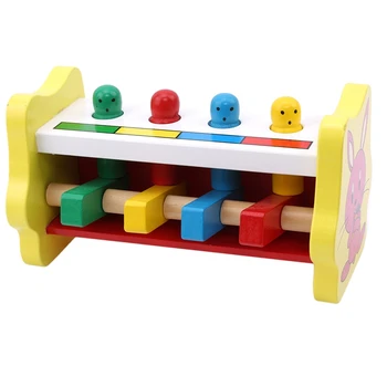 

Wisdom Developmet Toy Noise Maker Funny Activity Toys Educational Tap Toy Animals Early Instruments Toys