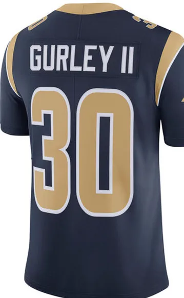 30 Todd Gurley II Джерси 16 Джаред Гофф 99 Аарон Дональд пар неосязаемый ограниченный пик сшитые майки