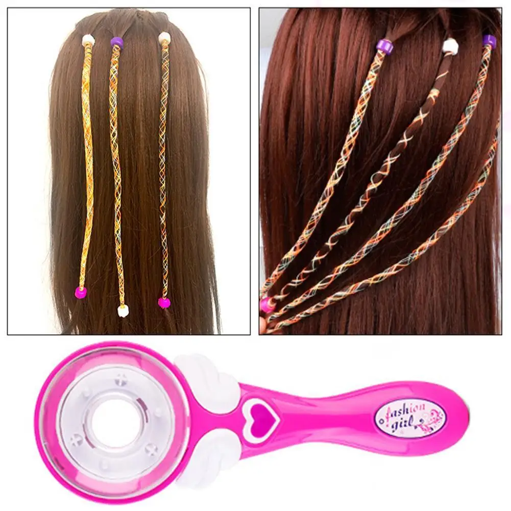 DIY electric fashion braid tress tool automatic Machine Weave knitting For Girl Roller Hair Toys D6H3 | Игрушки и хобби