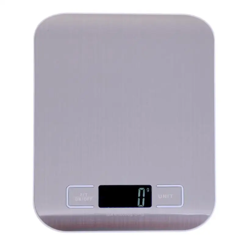 Household Kitchen scale 5Kg/10kg 1g Food Diet Postal Scales balance Measuring tool Slim LCD Digital Electronic Weighing scale - Цвет: 10kg 1g