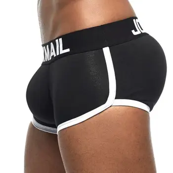 

Sexy Underwear Men Men's Butt-Enhancing Padded Briefs Removable Pad of Butt Lifter and Enlarge Sexy Gay Men Underwear