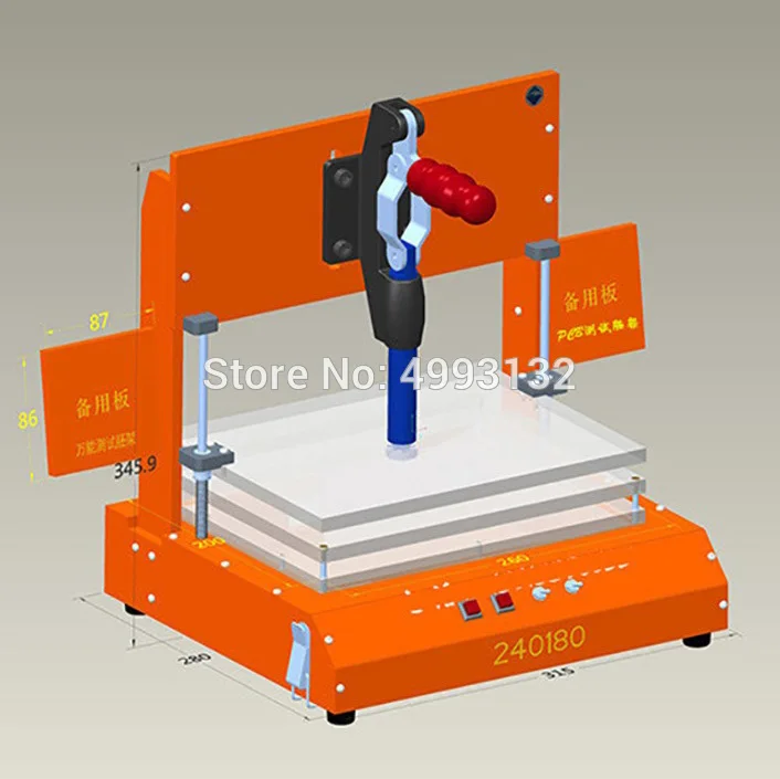 FC80X50X42 PCB тестовый стенд Электрический Деревянный светильник PCBA тестовый прибор инструмент тест ing Jig