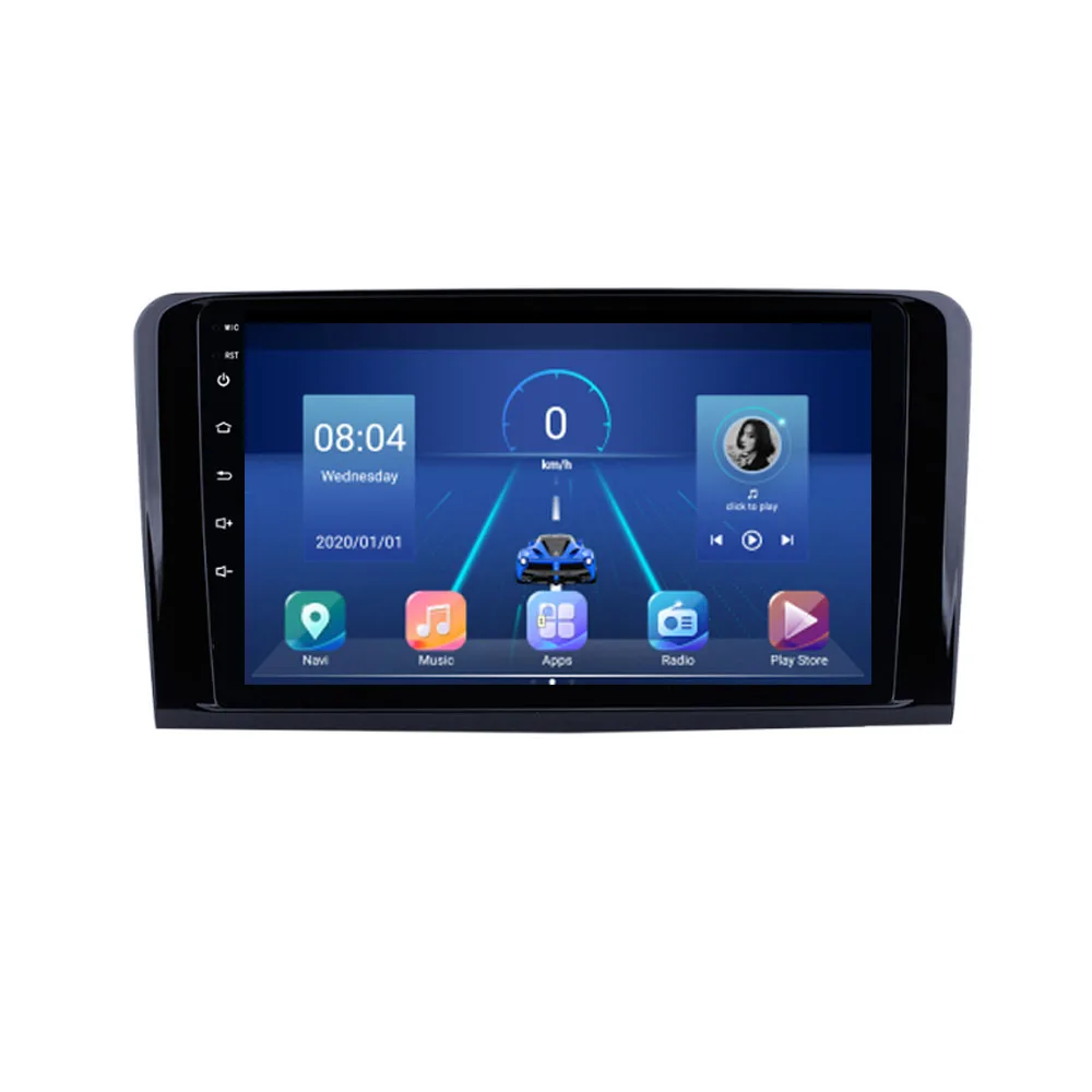 Автомагнитола на Android 10 1 для Mercedes Benz ML GL W164 ML350 ML500 GL320 X164 ML280 GL350 GL450 стерео навигация