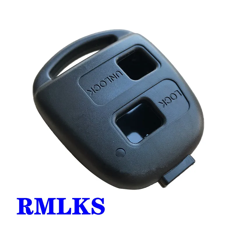 Чехол для дистанционного ключа автомобиля для Toyota Land Cruiser YARIS CAMRY RAV4 Corolla PRADO для Lexus RX300 ES300 LS400 GX460 2 3 кнопки - Количество кнопок: 2Buttons