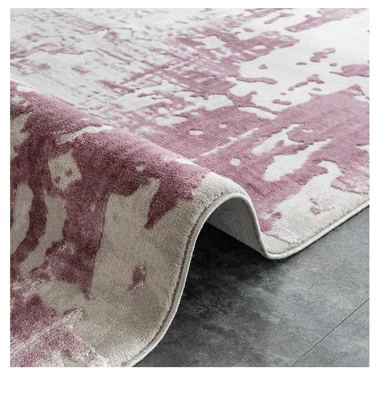 Современный абстрактный стиль большой размер высокой плотности тканый ковер для виллы, винтажное украшение дома ковер для гостиной