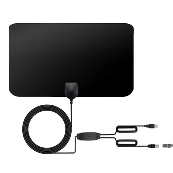 

Free Channel Easy Installation With Signal Amplifier Mini TV Antenna Indoor High Definition Digital 1080P Multi-directional