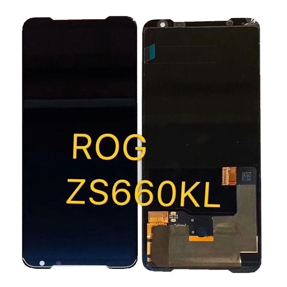 Для 6 59 &quotASUS ROG Phone 2 Ⅱ ZS660KL активно-матричные осид ЖК-дисплей Дисплей + кодирующий